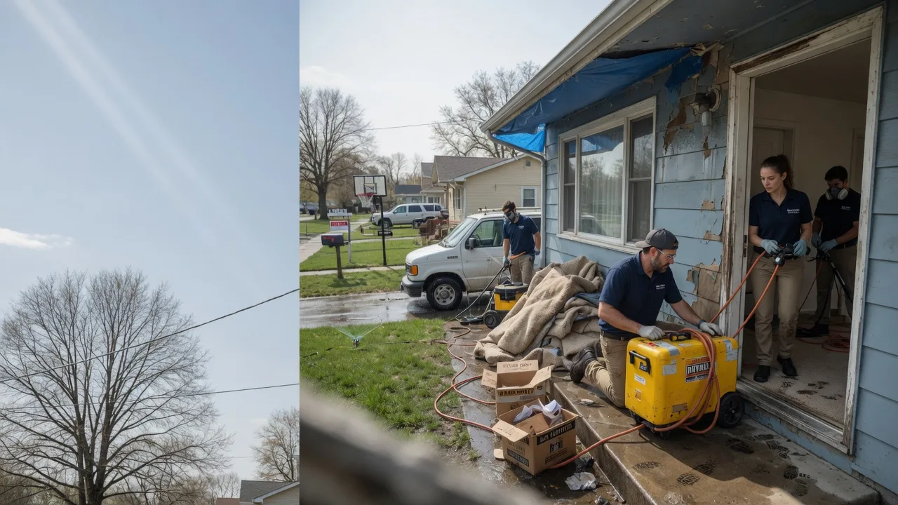 Basement Flood Cleanup in Thorndike, ME near me